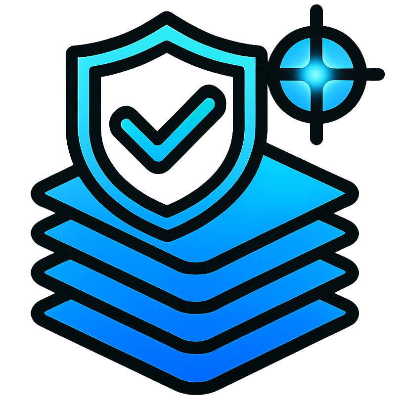 Layered protection visualization